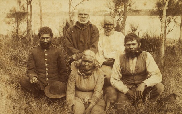 Biddy Giles and Jimmy Lowndes, Georges River Tribe - 1880 - courtesy of the National Library of Australia